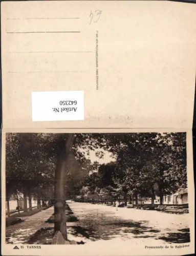 642350,Vannes Promenade de la Rabine France