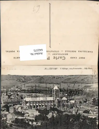 642375,Fecamp L Abbaye vue d ensemble Abtei Kloster France