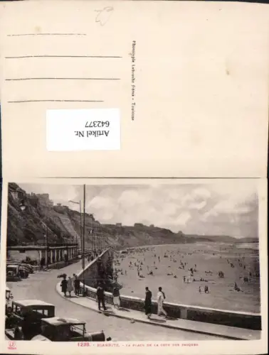 642377,Biarritz La Plage de la Cote des Basques Strand Strandleben France