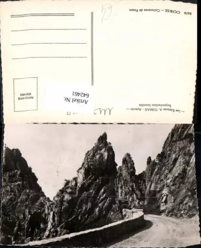 642461,Foto Ak Corse Calanques de Piana France