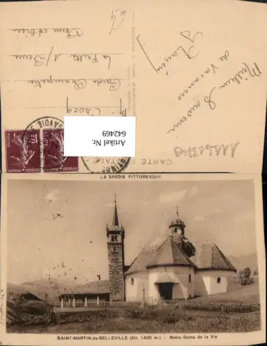 642469,Saint-Martin-de-Belleville Notre-Dame de la Vie Kirche France