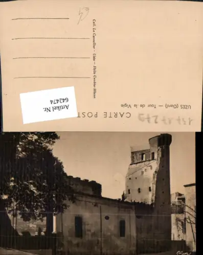 642474,Uzes Gard Tour de la Vigie France