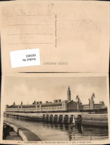 642493,Cherbourg La Nouvelle Gare Maritime Bahnhof France