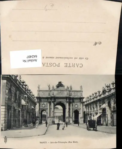 642497,Nancy Arc-de-Triumphe Rue Here France
