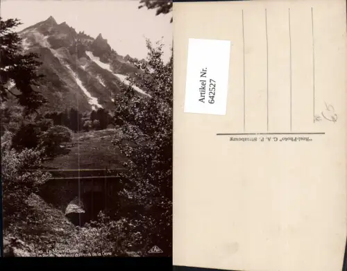642527,Le Mont-Dore Le Pic du Sancy vu du Pont de la Dore France