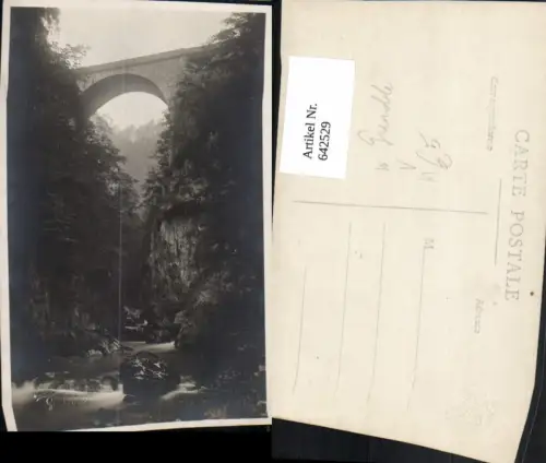 642529,Foto Ak Grenoble Brücke Viadukt Viaduc pub Photo P. Gaude France