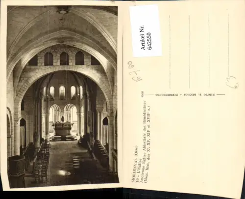 642550,Morienval Oise L Eglise Kirche France