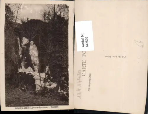 642570,Melles-Seriall Haute-Garonne Cascade Wasserfall France