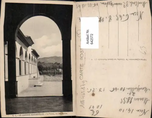 642572,Le Cannet-Rocheville Le Pezou vu des Ecoles Schule France