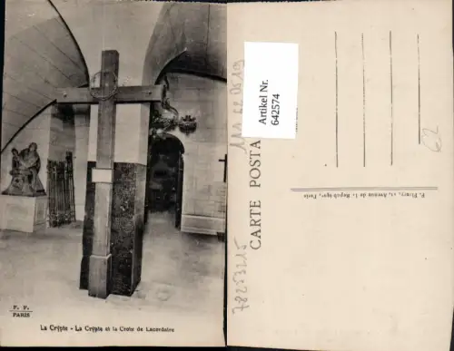642574,La Crypte La Crypte et la Croix de Lacordaire Kreuz France