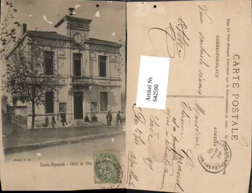 642590,Sainte-Reparade Hotel de Ville France