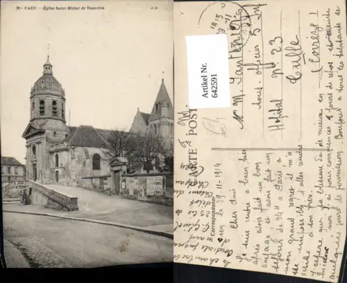 642591,Caen Eglise Saint-Michel de Vaucelles France