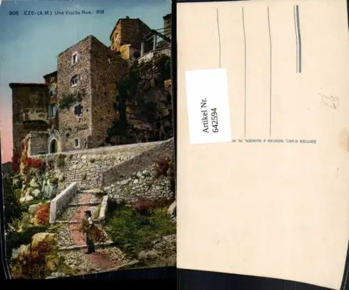 642594,Eze Une Vieille Rue France