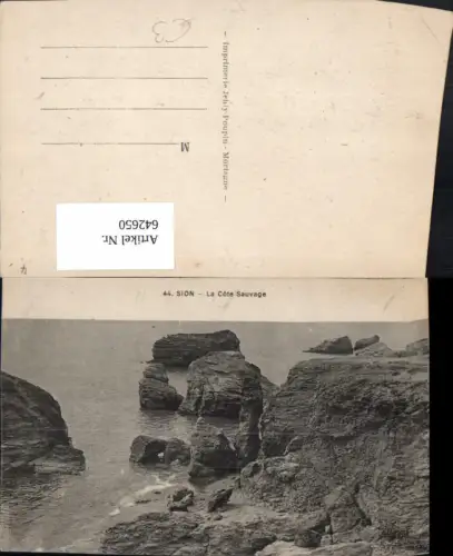 642650,Sion La Cote Sauvage Küste France