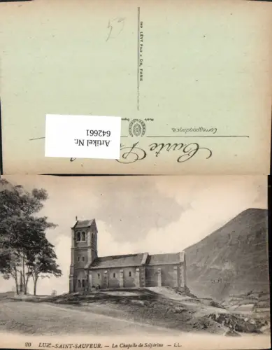 642661,Luz-Saint-Sauveur La Chapelle de Solferino Kapelle France