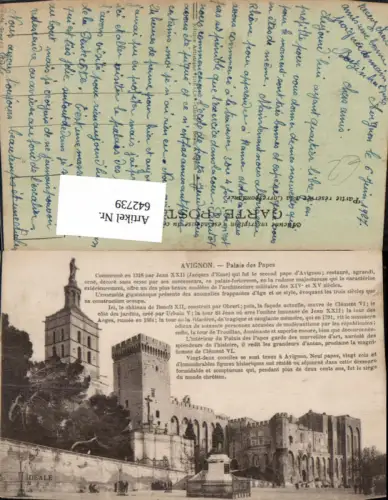 642739,Avignon Palais des Papes France