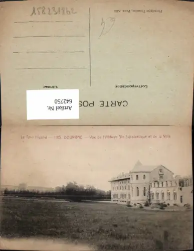 642750,Le Tarn Illustre Dourgne Vue de l Abbaye Ste-Scholastique et de la Ville France