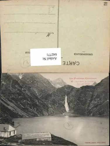 642771,Les Pyrenees Centrale Environs de Luchon Le Lac d Oo France