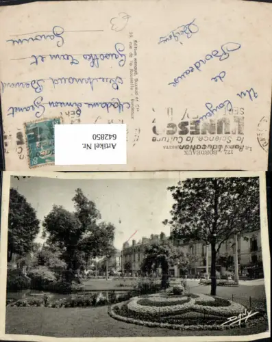 642850,Bordeaux Le Jardin de la Place Gambetta France