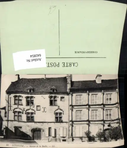642854,Luxeuil Maison de la Baille France