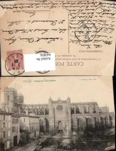 642856,Auch Cathedrale Place Salinis France