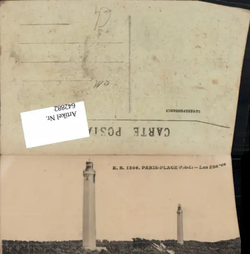 642882,Paris-Plage Les Phares Leuchtturm France