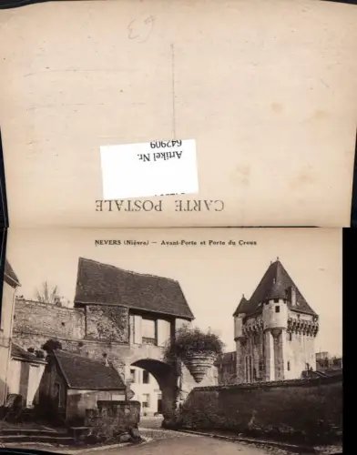 642909,Nevers Nievre Avant-Porte et Porte du Croux France