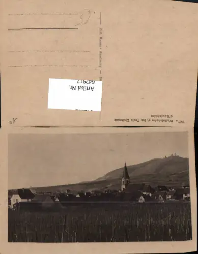 642917,Wettolsheim et les Trois Chateaux d Eguisheim France