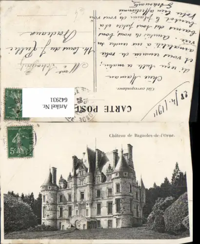 642931,Chateau de Bagnoles-de-l Orne Schloss France