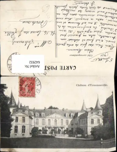 642932,Chateau d Ermenonville Schloss France
