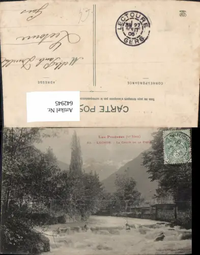 642945,Les Pyrenees Luchon La Chute de la Pique France