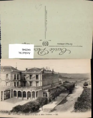 642946,Vittel Avenue de la Gare et Hotel Terminus France