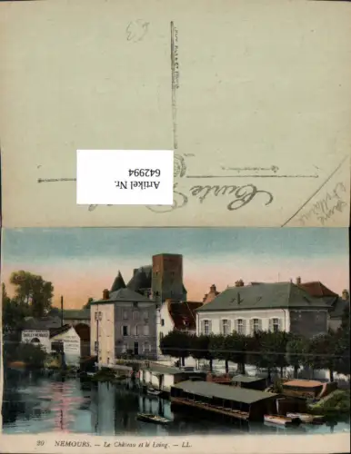 642994,Nemours Le Chateau et le Loing Schloss France
