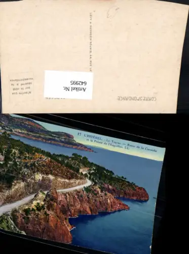 642995,l Esterel Le Trayas Route de la Corniche et la Pointe de l Esquillon France