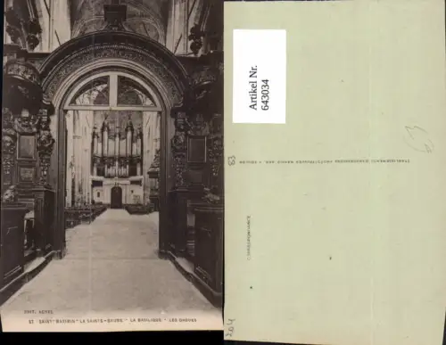 643034,Saint-Maximin La Sainte-Baume La Basilique Les Orgues France