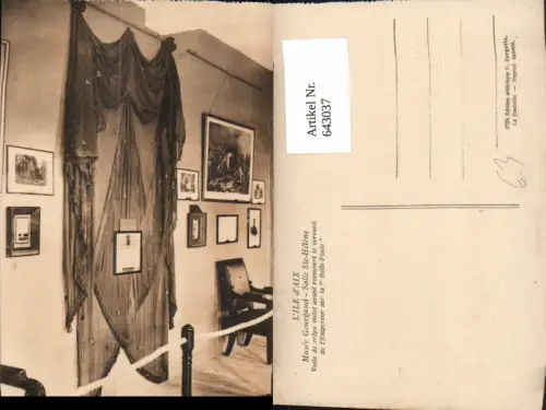 643037,L Ile d Aix Msuee Gourgaud Salle Ste-Helene France