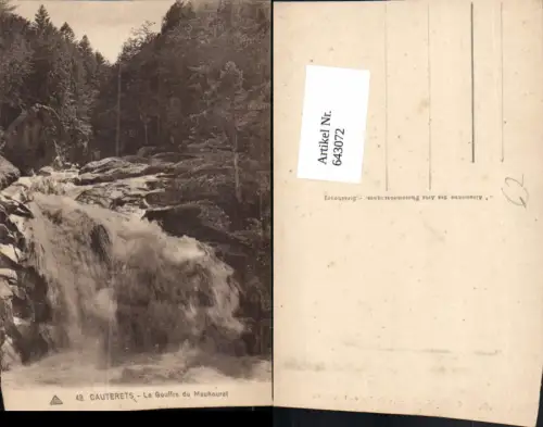 643072,Cauterets Le Gouffre du Mauhourat France