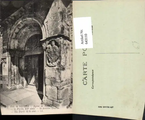 643110,Environs de Luchon Eglise de Saint-Aventin Kirche France