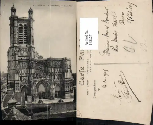 643127,Troyes La Cathedrale Kathedrale France