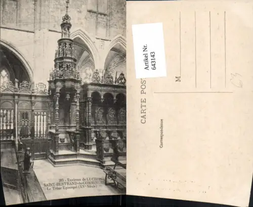 643143,Environs de Luchon Saint-Bertrand-de-Comminges Le Trone Episcopal France