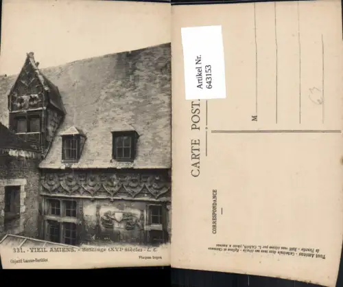 643153,Vieil Amiens Bailliage France