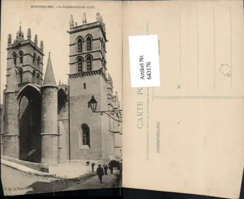 643176,Montpellier La Cathedrale France