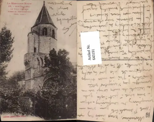 643191,La Mortagne Noire Soreze Tarn Le Vieux Clocher apres sa Restauration France