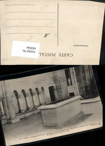 643564,Caen Tombeau de la Reine Mathilde Grab France