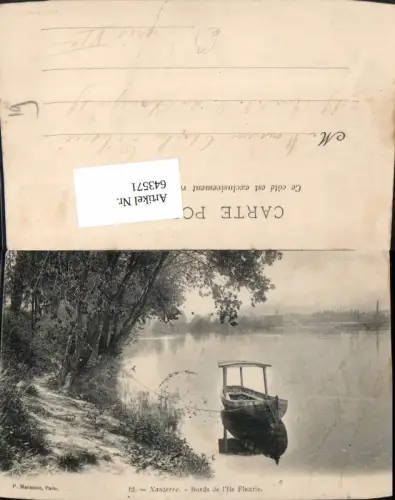 643571,Nanterre Bords de l Ille Fleurie Boot France