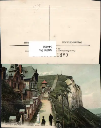 644068,Le Treport L Escalier de la Falaise France