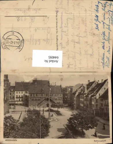 644095,Mulhausen Rathausplatz Mulhouse France