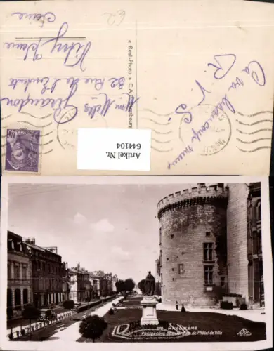 644104,Angouleme Perspective des Jardins de l Hotel de Ville France