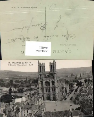 644111,Mantes-la-Jolie Le Quartier Notre-Dame Kirche France