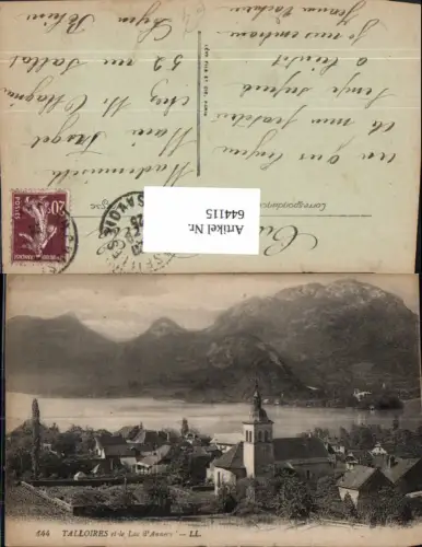 644115,Talloires et le Lac d Annecy France